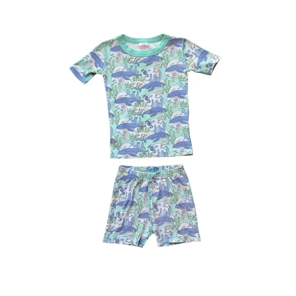 Hanna Andersson Big Blue Sea Short Johns (10)